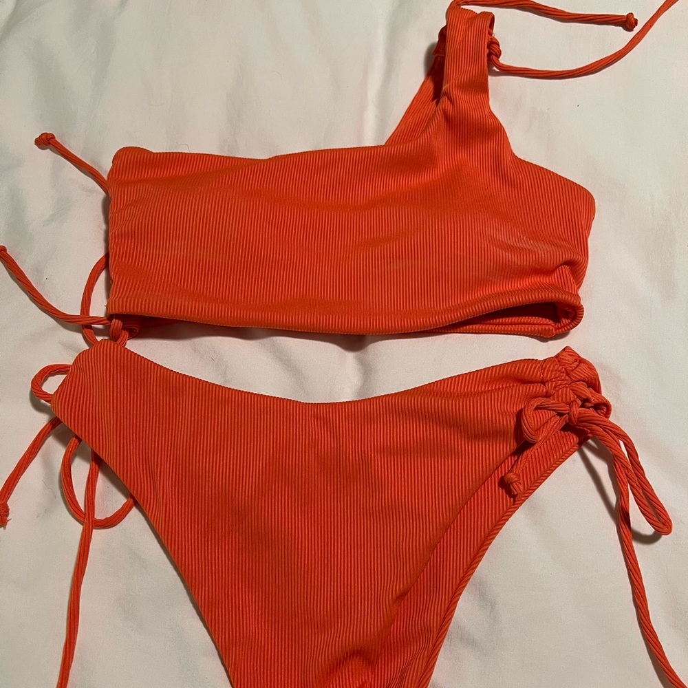 Orange bikini